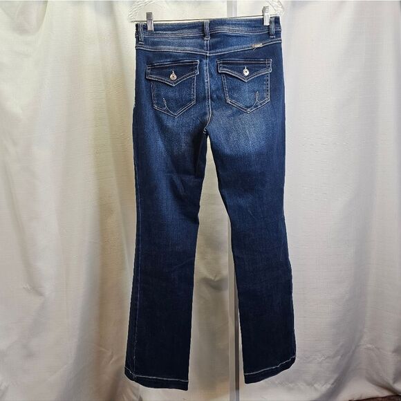 INC International Concepts Curvy Fit Boot Leg Cut Jeans Size 4 - Picture 8 of 8